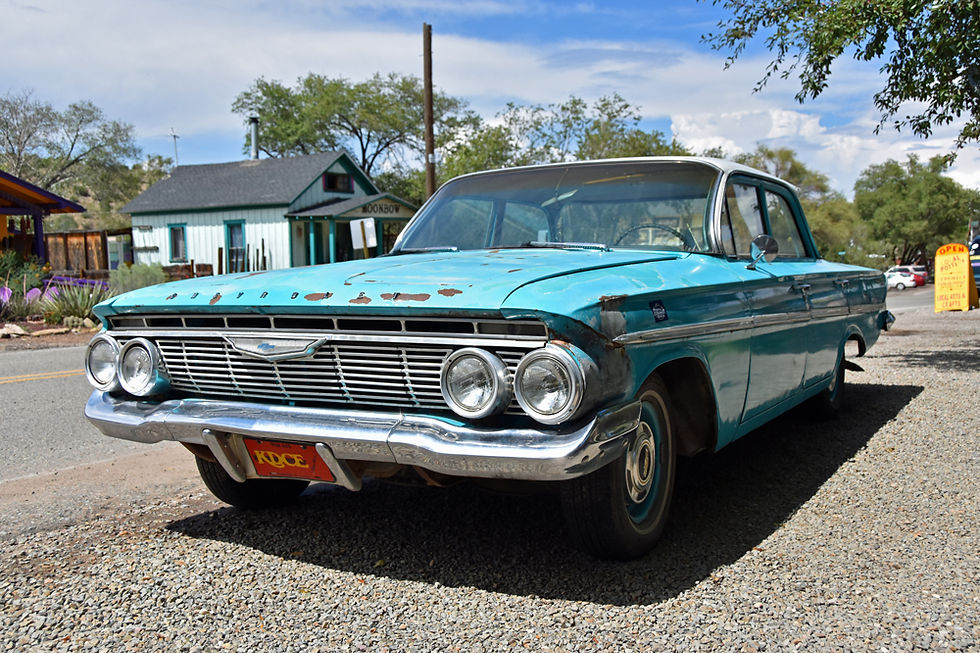 Nouveau Mexique - Turquoise Trail - Madrid - Chevrolet