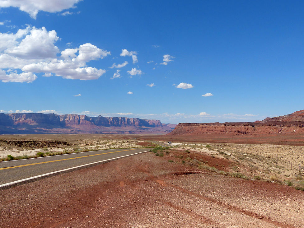 Arizona roue 89 vermillion cliffs