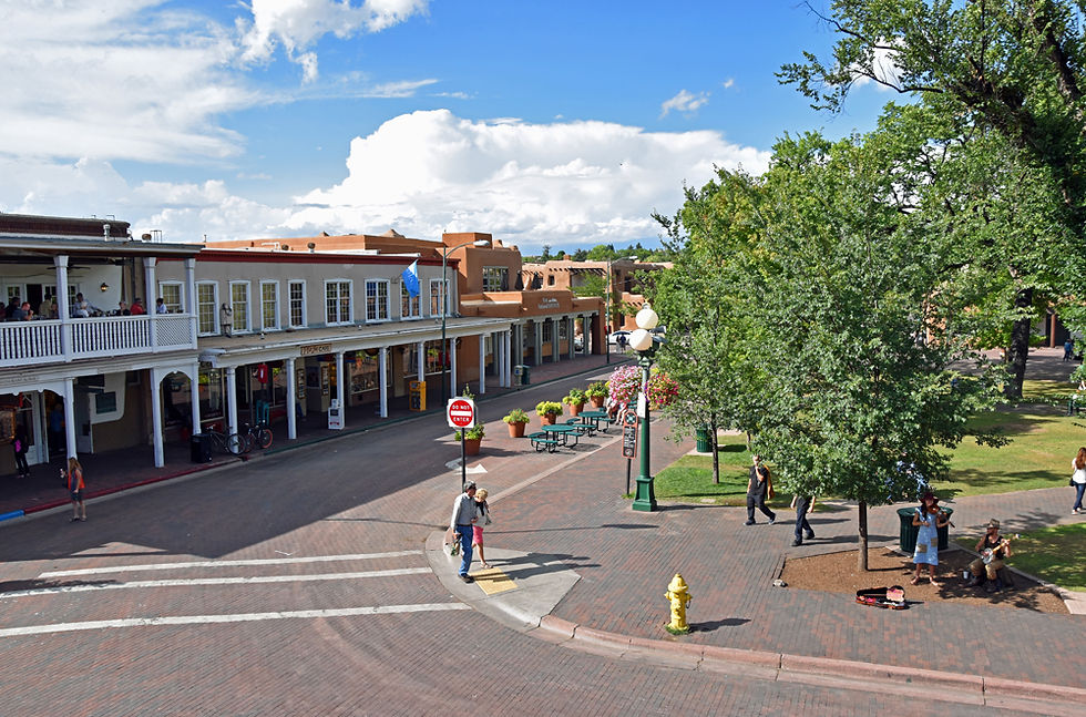 Nouveau Mexique - Santa Fe - Plaza