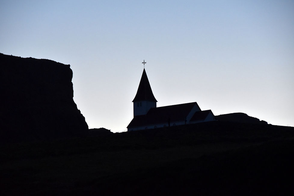 Vík í Mýrdal Vik églse church