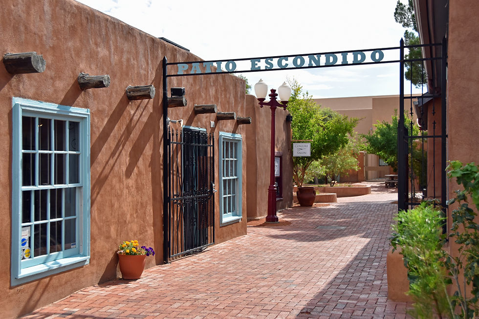 Albuquerque - Old Town - patio escondido