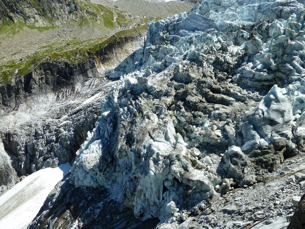 Chamonix - randonnée - glacier d'argentière