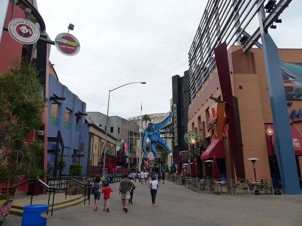 Universal Studios Hollywood city walk