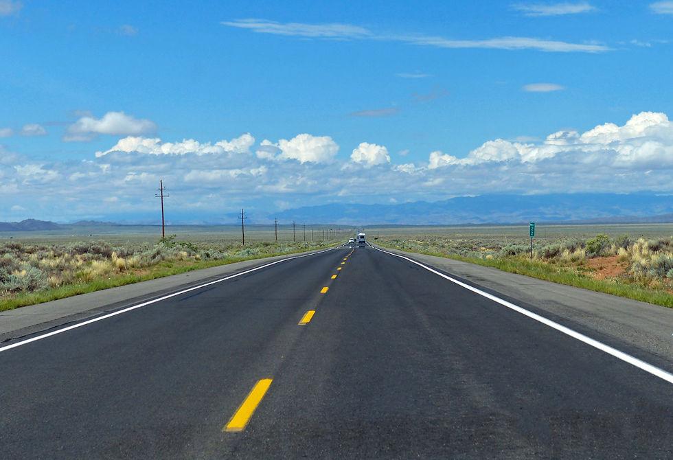 Nouveau Mexique - route - paysage