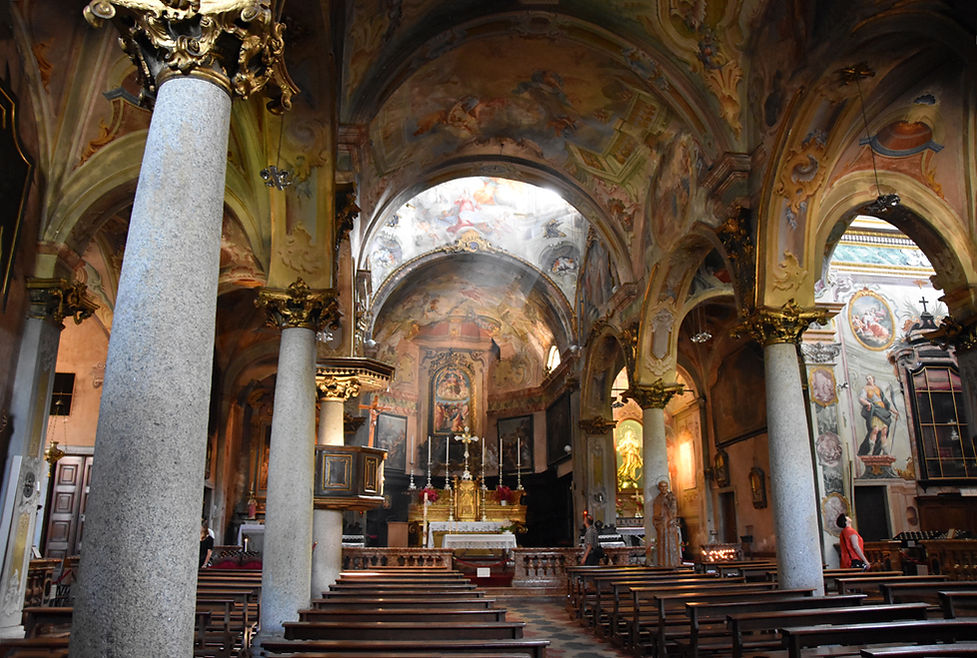 Italie Orta San Giulio église Santa Maria Assunta