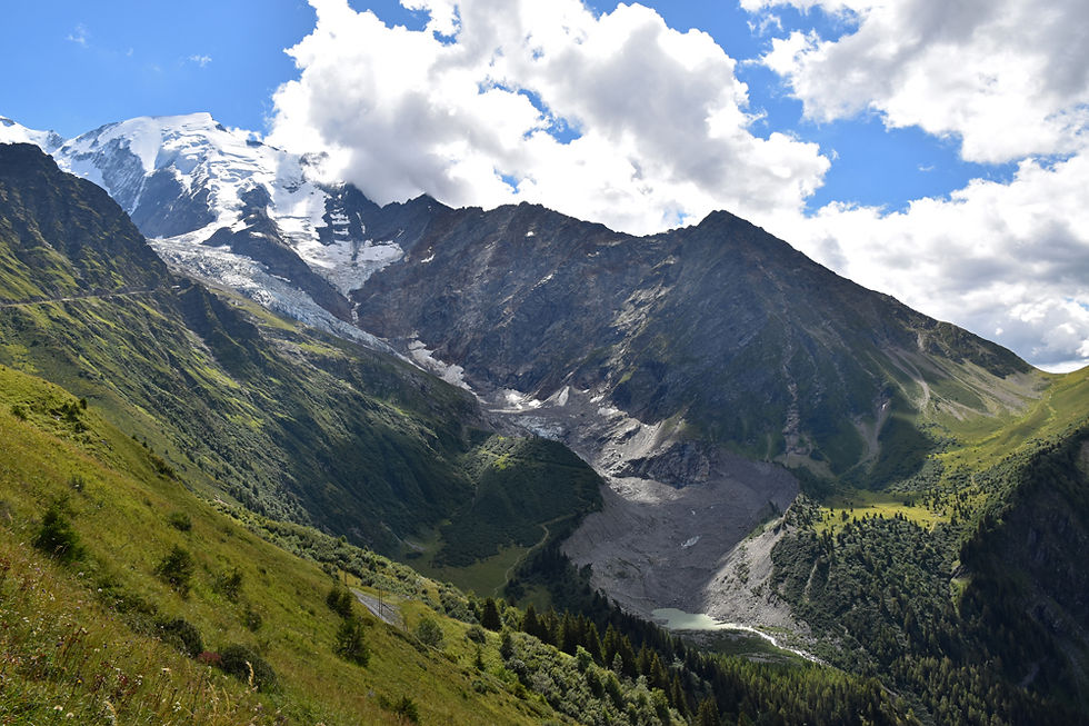 Chamonix - les Houches - randonnée - Mont Lachat - glacier de Bionnassay