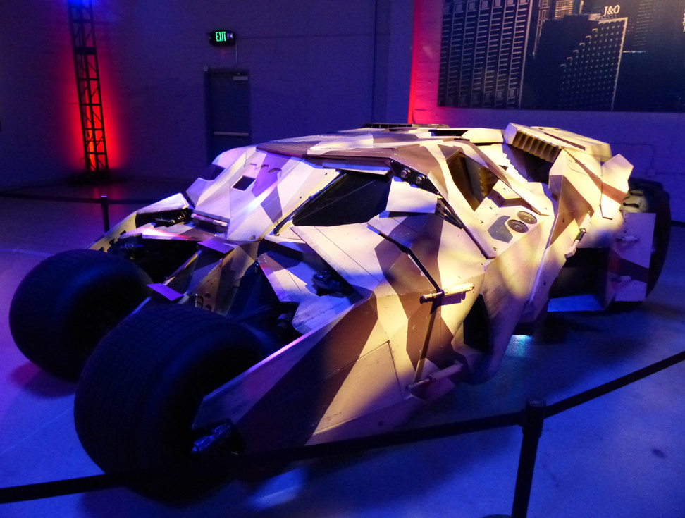 Los Angeles Burbank Warner Bros Studios batman voiture
