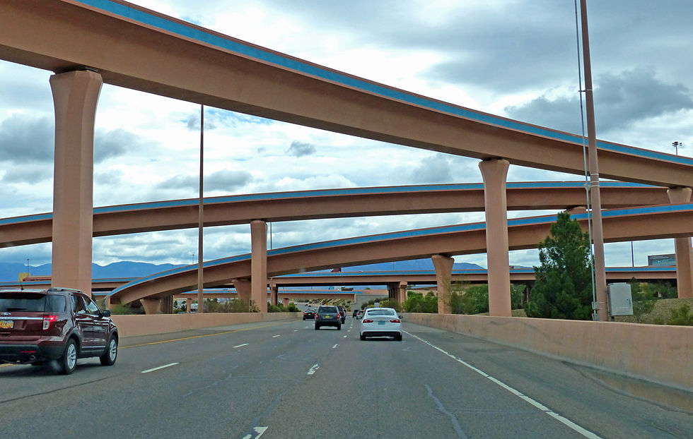 Albuquerque - echangeur - highway - breaking Bad