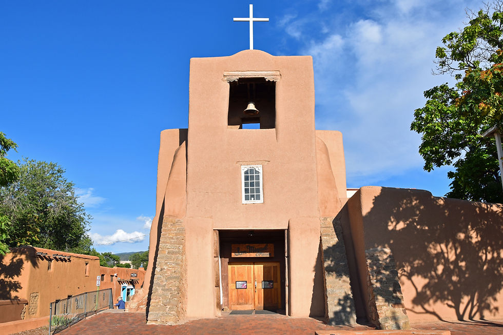 Nouveau Mexique - Santa Fe - Chapelle San Miguel