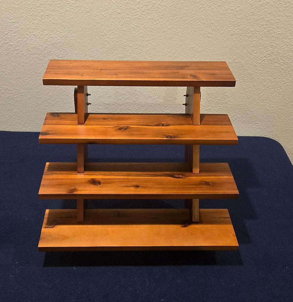 Shelving, Crates, & Cupcake Stands