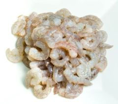 Frozen Shrimp Peeled & Deveined, IQF Tail-Off, 16-20 - 2 Lbs
