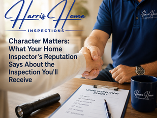 Character Matters: What Your Home Inspector's Reputation Says About the Inspection You'll Receive