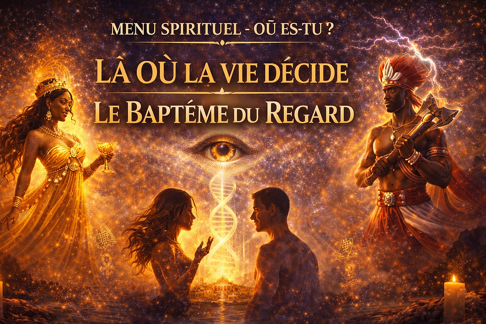 MENU SPIRITUEL — CAPSULE 10/13