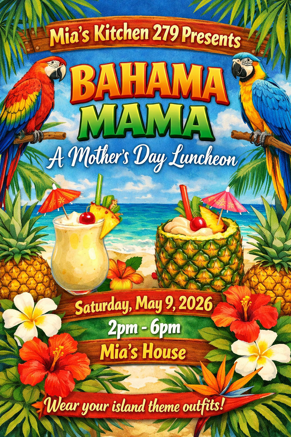 Bahama Mama Mother’s Day Luncheon