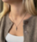 Silver Cone-Shell Mini Oxford Chain Necklace