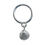 Thumbnail: Silver Cockle Shell Dangle Charm Ring