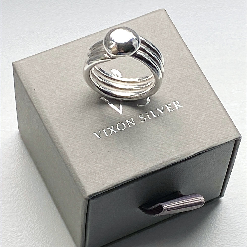 Silver Maxi Orb Ring