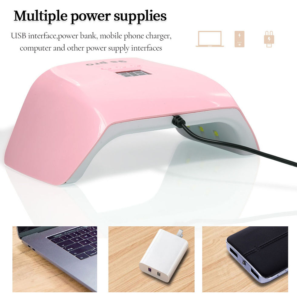 Thumbnail: 120W Smart UV/LED Nail Lamp for Professional Manicure