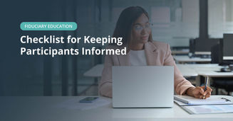 Checklist for Keeping Participants Informed