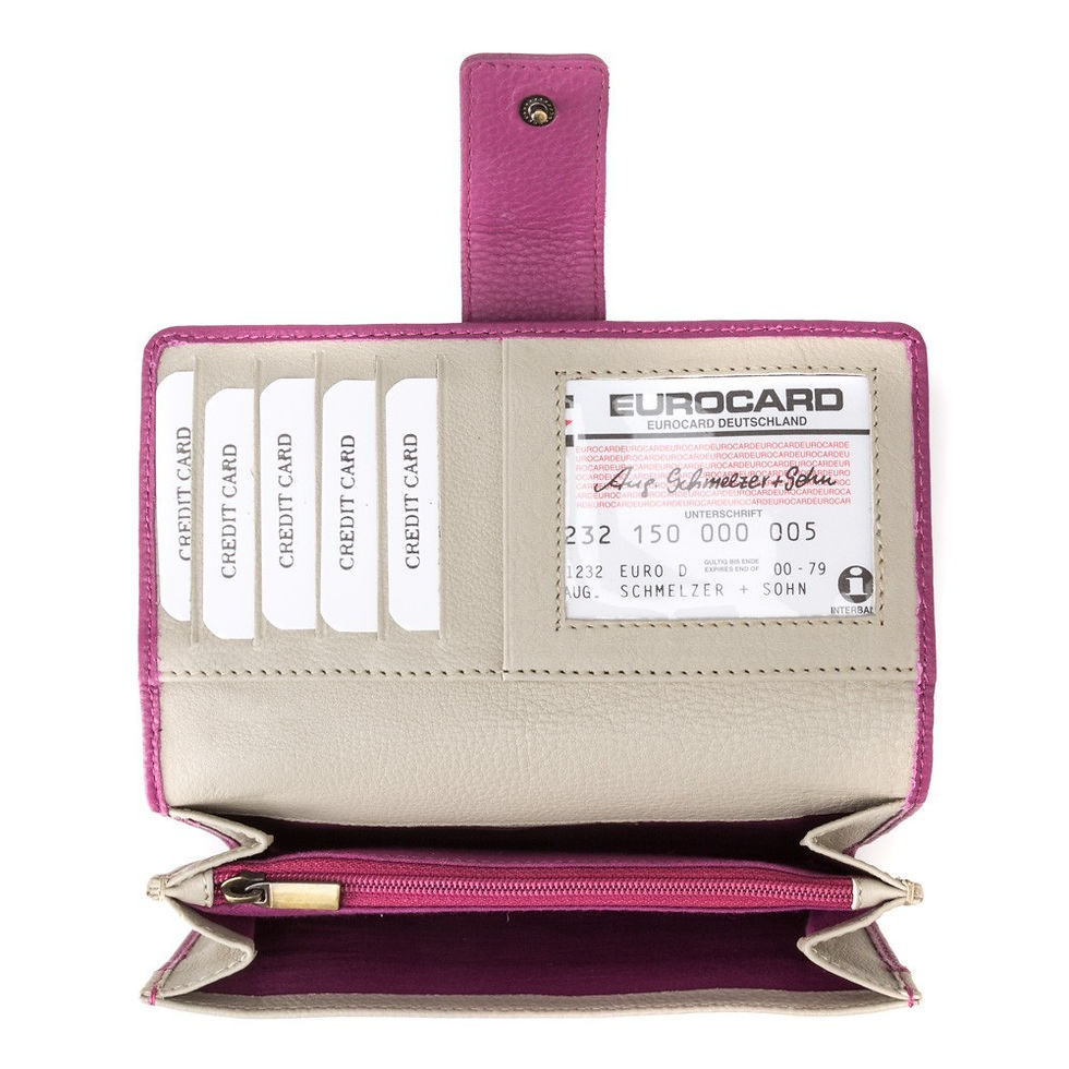 Miniatura: CARTERA SOFIA PIEL MALVA