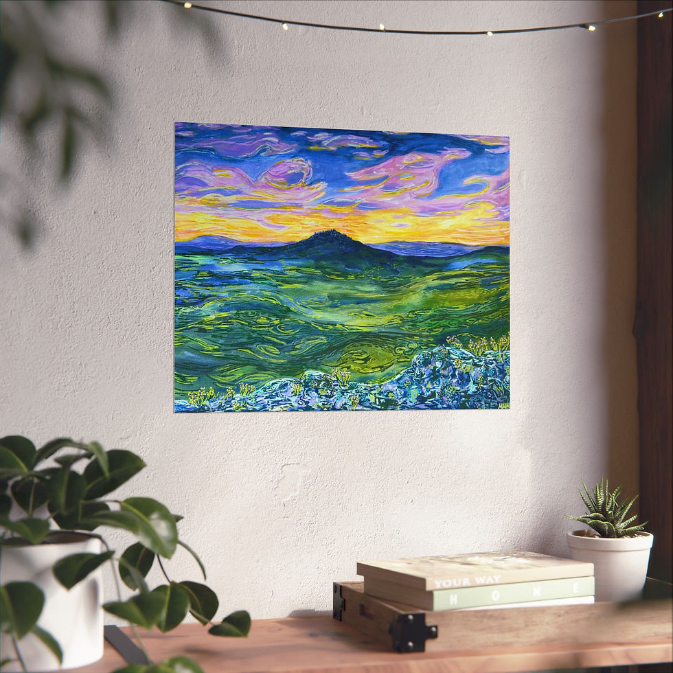 Thumbnail: Breath of the Mountains Print