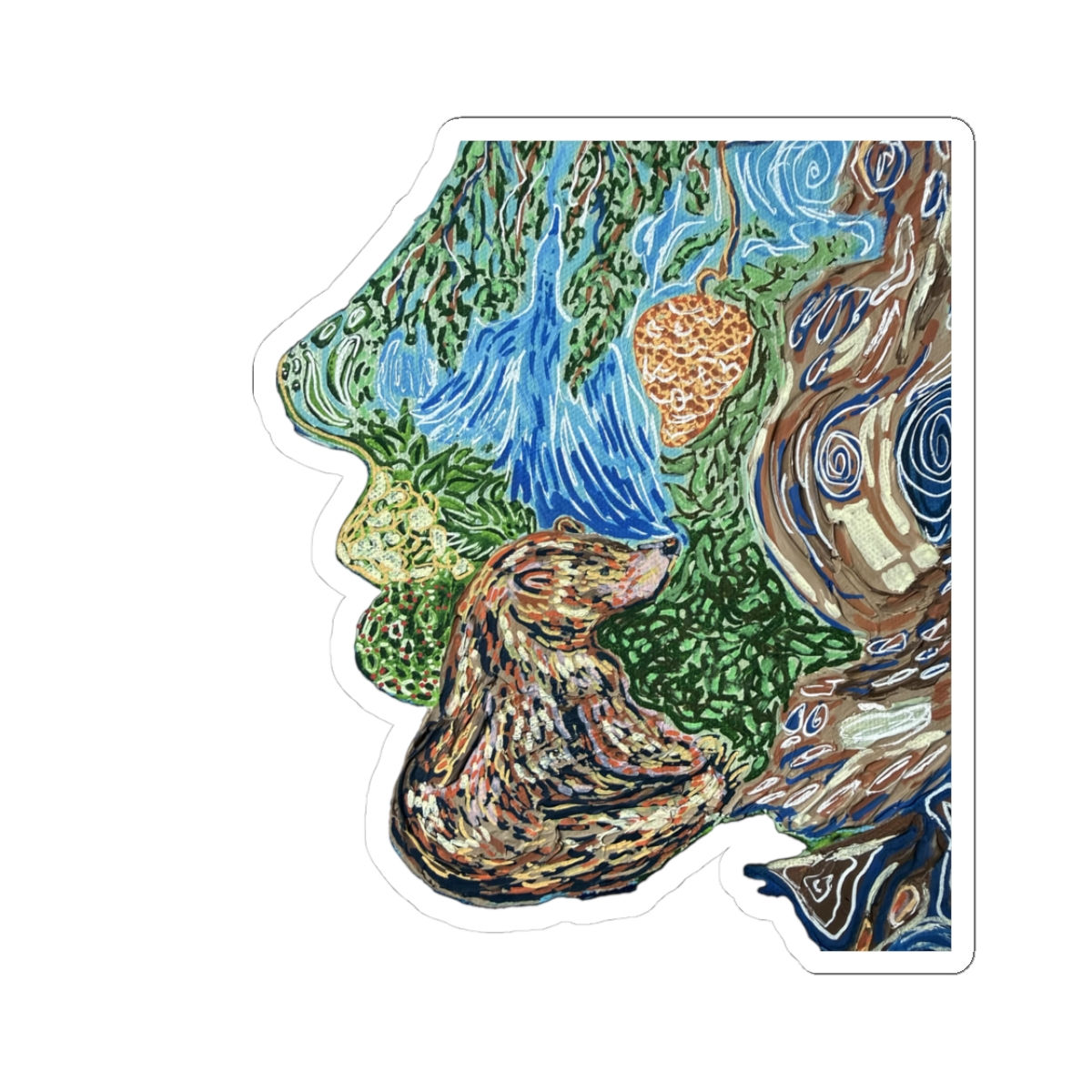 One Breath Sticker