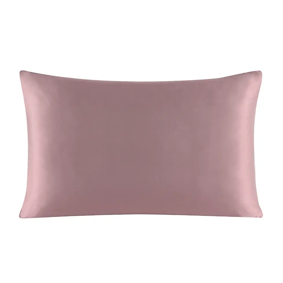 Thumbnail: 100% Nature Mulberry Silk Pillowcase With Zipper Pillowcase