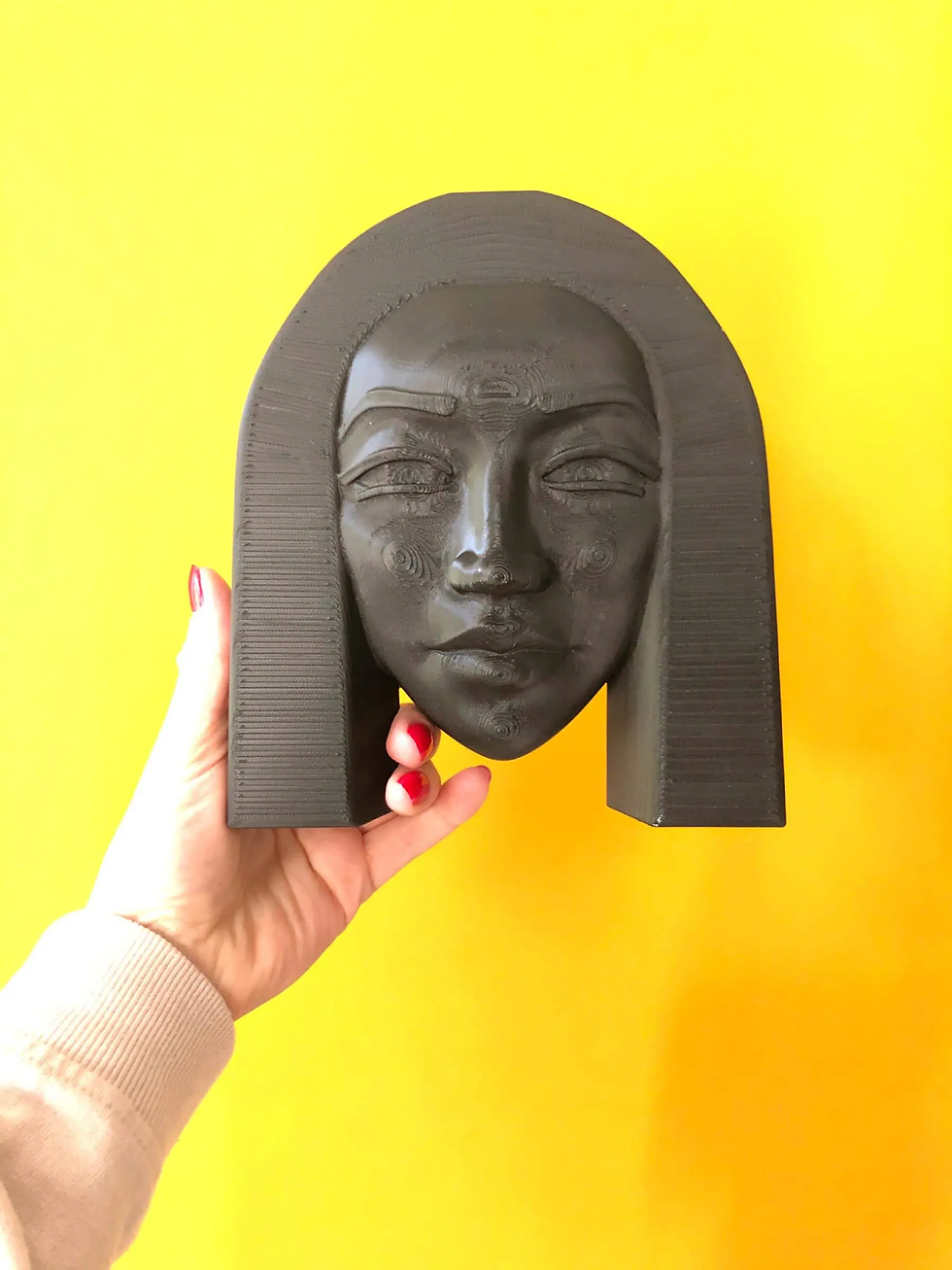 Straw-art-woman’s-head-Agnes KIsonaite