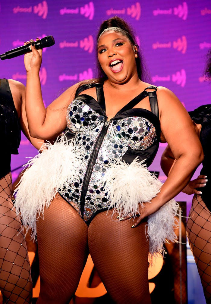 Lizzo-announces-release-of-new-album-performance-on-stage