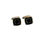 Thumbnail: Black Enamel Sterling Silver Cufflinks