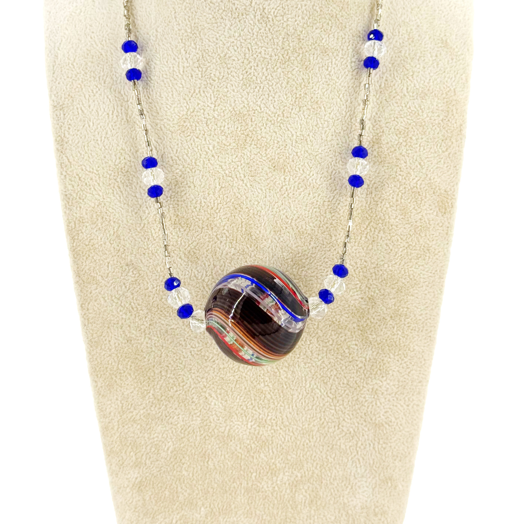 Murano Glass Ball Necklace