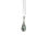 Thumbnail: Murano Glass Necklace – Ice Blue Glass with Silver