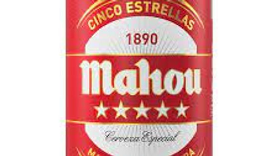MAHOU CINCO ESTRELLAS LATA330ML