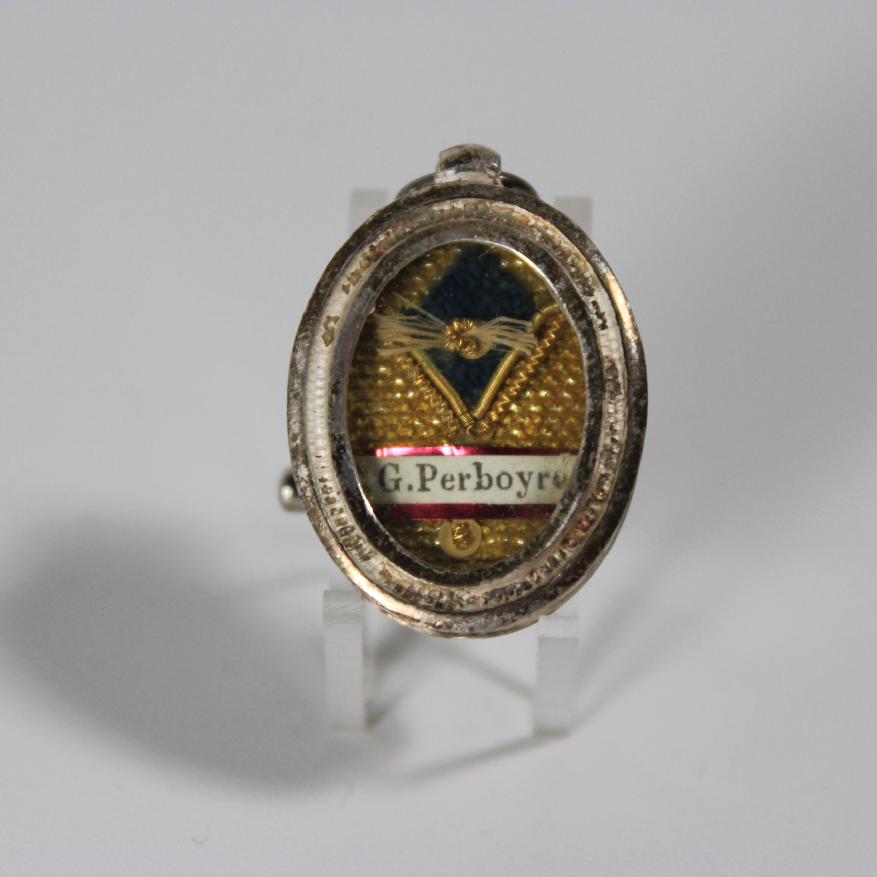 Reliquary (Hair) First Class Relic St John Gabriel Perboyre + Wax Seal