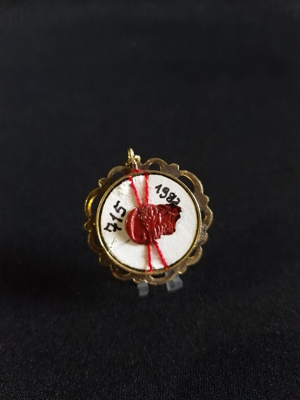 Thumbnail: Reliquary With Important Relics of St. Pius V Pope & St. Charles Borromeo