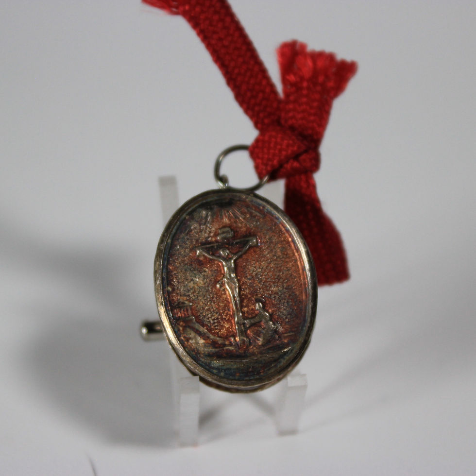 Thumbnail: Reliquary First Class Relic Saint Crescentius of Rome + Wax Seal