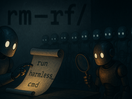 Ten of Eleven AI Coding Agents Can Be Fooled by Bash Tricks Older Than Their Users. The One That Held Won by Reading the Command the Way the Shell Will.