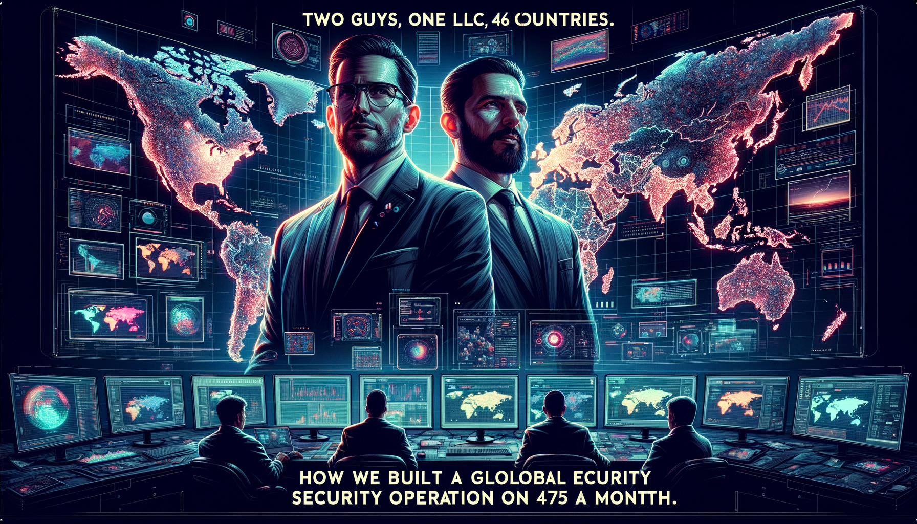 Two Guys, One LLC, 46 Countries. How We Built a Global Security Operation on $75 a Month.