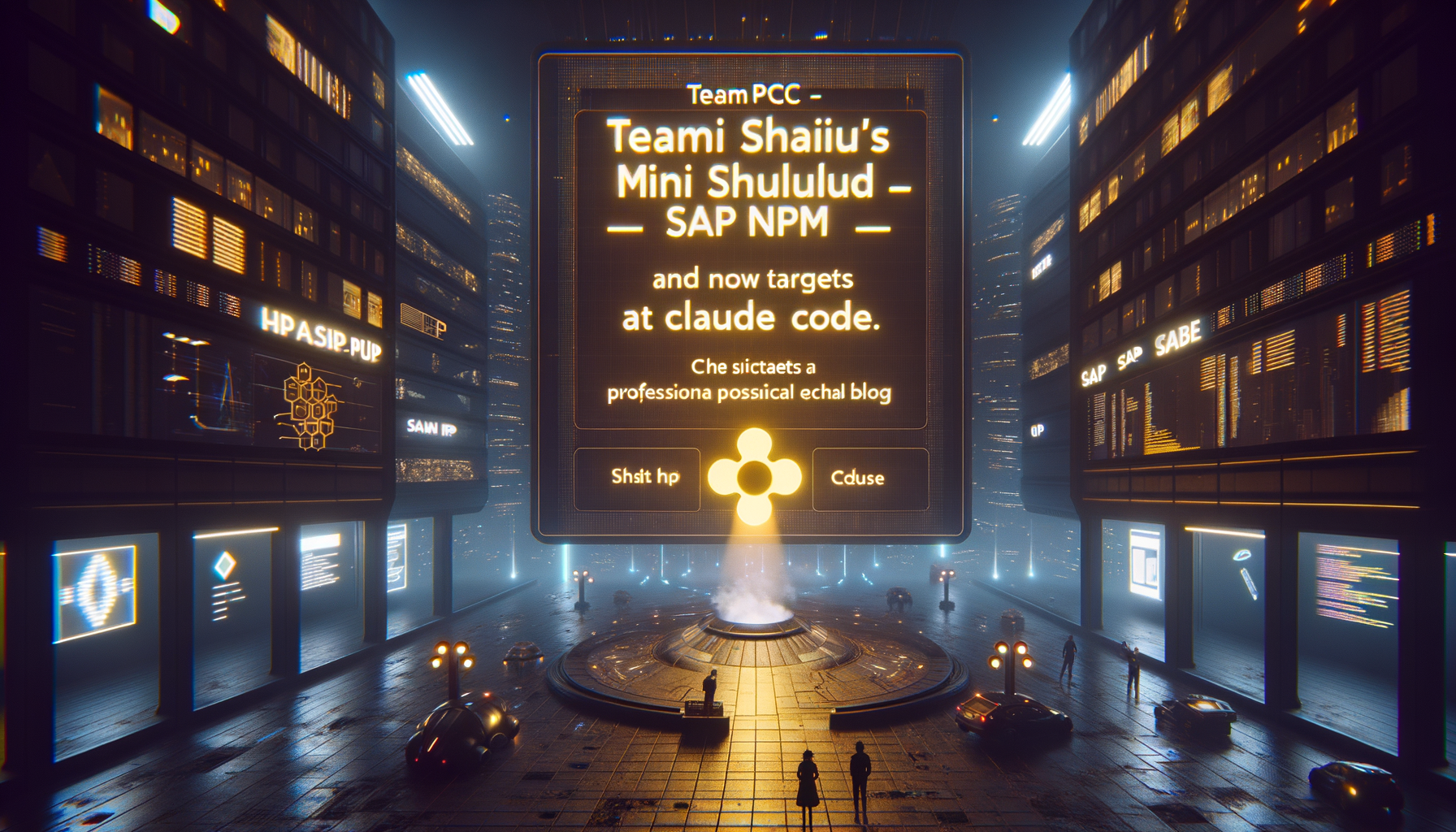 TeamPCP's Mini Shai-Hulud Hit SAP npm — and Now It Targets Claude Code