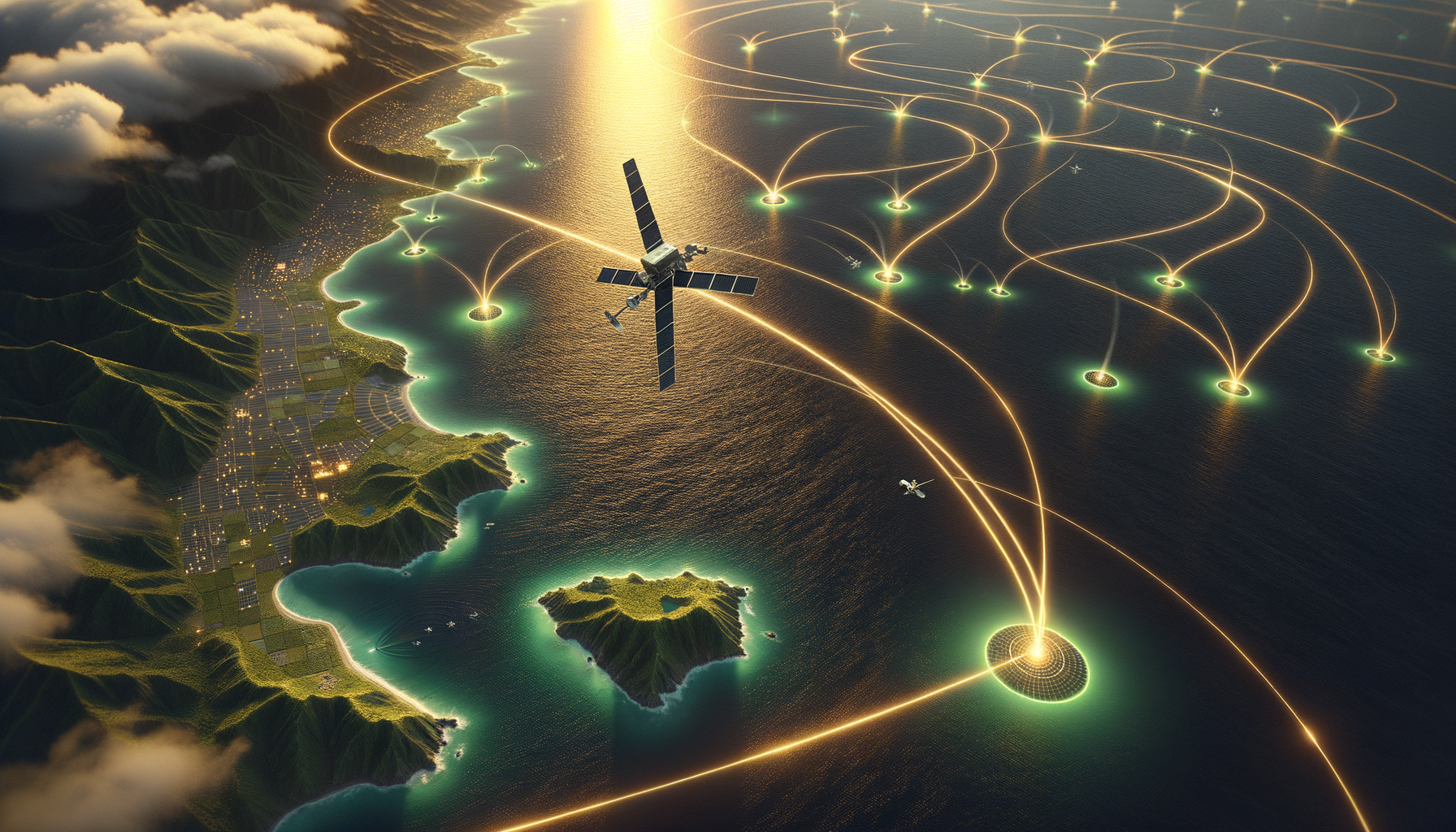 Island Hopping With Drone Swarms: A $60 Sensor Node, a Solar Charging Pad, and Nimitz's Playbook