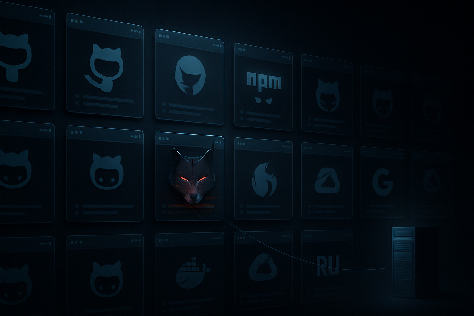 Arctic Wolf Found 292 Fake GitHub Repos Pushing an Infostealer — One Impersonating Arctic Wolf Itself. We Didn't Catch the Campaign. We Had Its Exfil Server in Our Feed in May.
