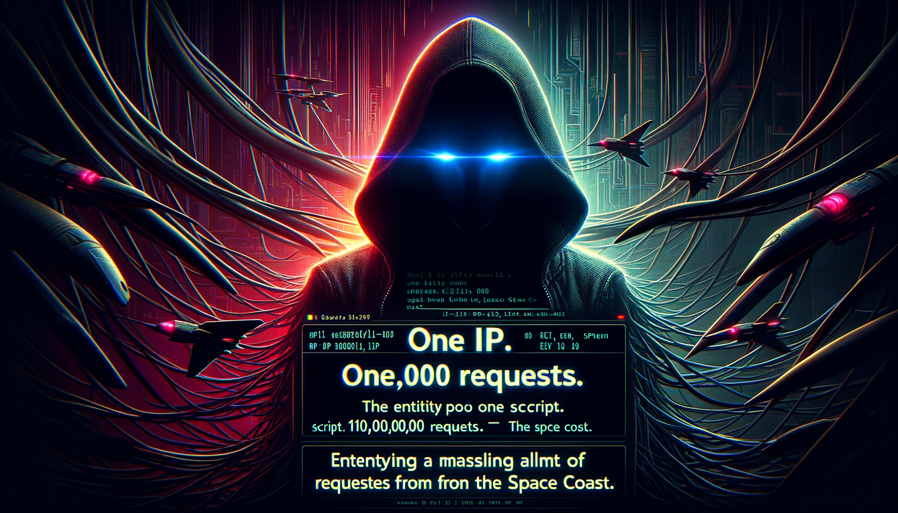 One IP. One Script. 100,000 Requests. Who Is Polling Our STIX Feed From the Space Coast?