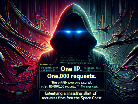 One IP. One Script. 100,000 Requests. Who Is Polling Our STIX Feed From the Space Coast?