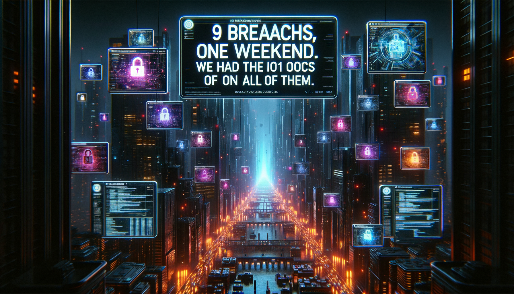 9 Breaches, One Weekend. We Had the IOCs for All of Them.