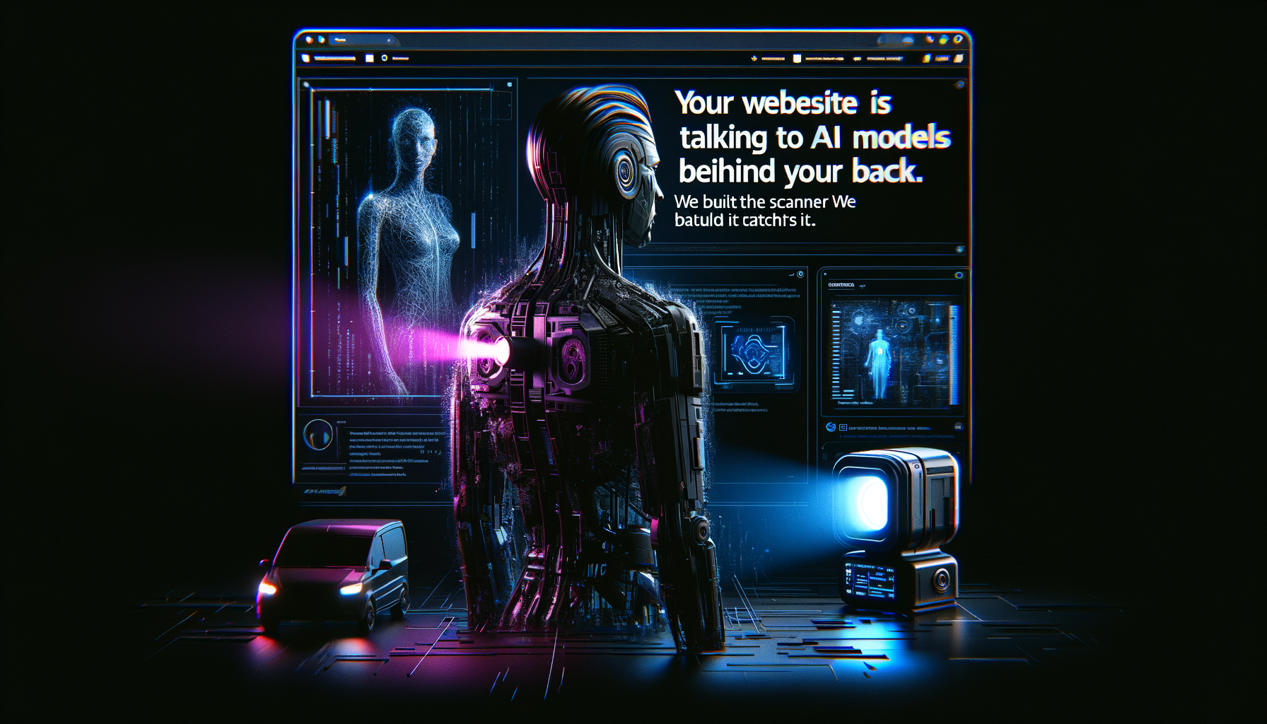 Your Website Is Talking to AI Models Behind Your Back. We Built the Scanner That Catches It.