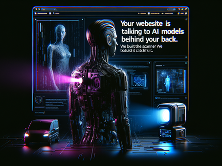 Your Website Is Talking to AI Models Behind Your Back. We Built the Scanner That Catches It.