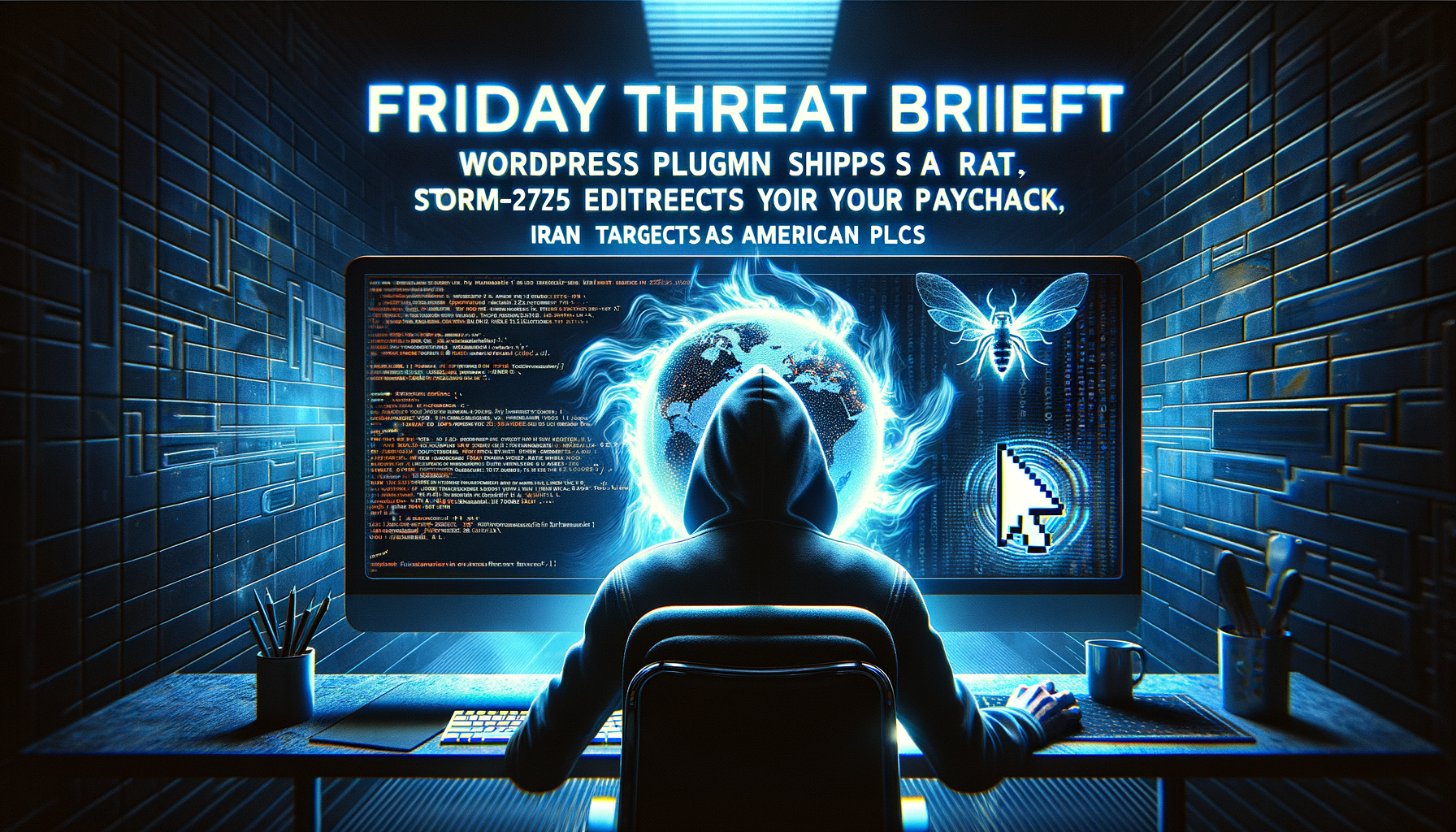 Friday Threat Brief: WordPress Plugin Ships a RAT, Storm-2755 Redirects Your Paycheck, Iran Targets American PLCs