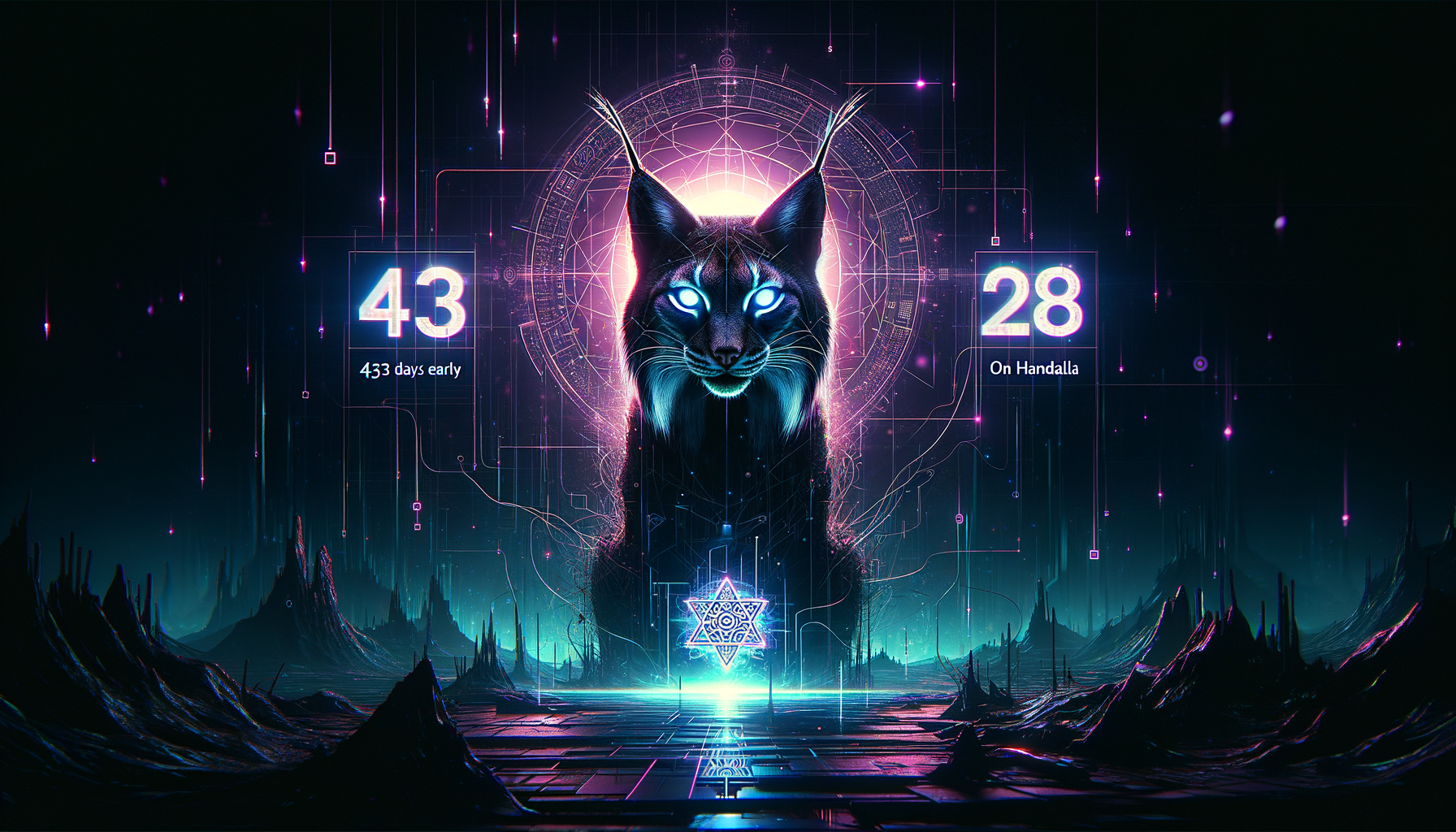 43 Days Early on Lynx. 28 on Handala. The Quantified Ledger.