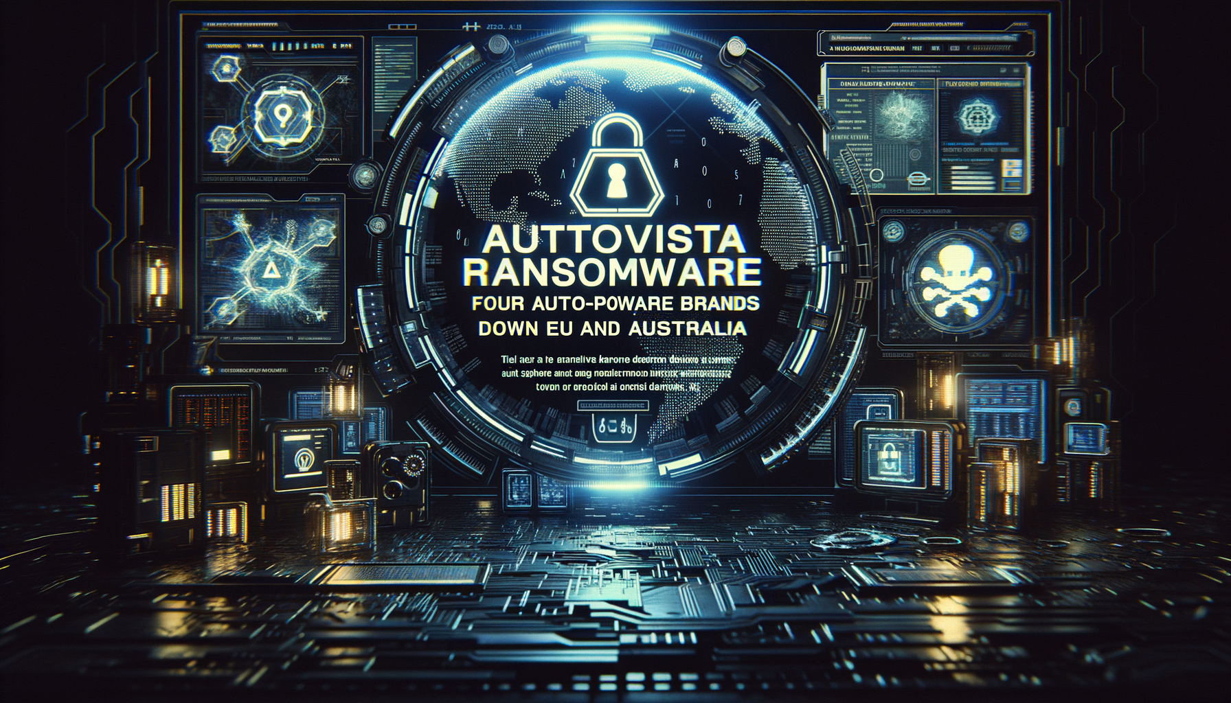 Autovista Ransomware: Four Auto-Data Brands Down Across EU and Australia
