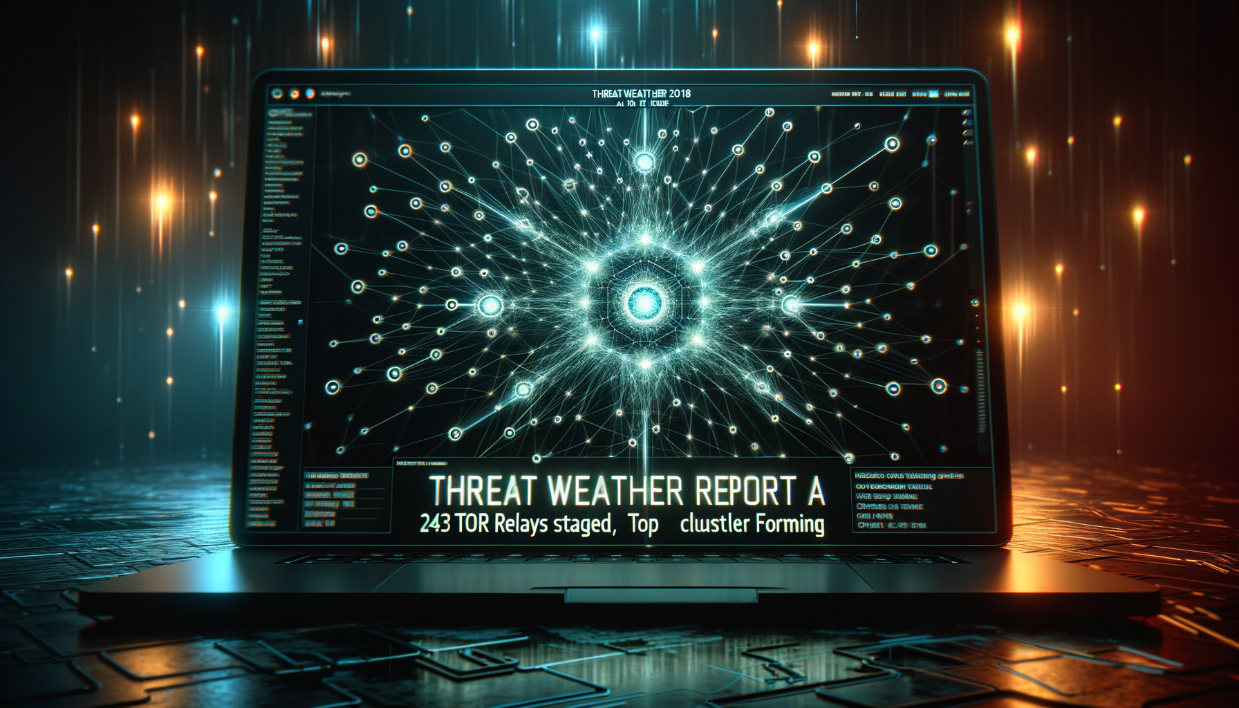 Threat Weather Report Apr 28: 243 Tor Relays Staged, .top Cluster Forming